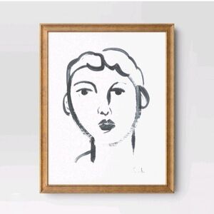 Threshold 16" x 20" Attitude Framed
Wall Canvas Mat Threshold Vertical Painting